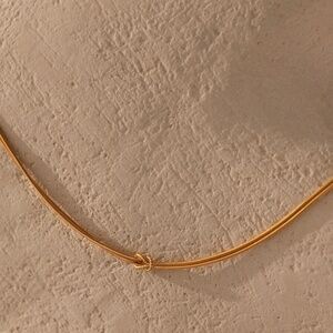 Gold Love Knot Necklace